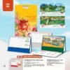 Lịch Bàn Chữ M (Có Note 52 Tuần) 2027 AH Mẫu AH54 (24 x 16cm) Tổng Kho Phân Phối Chiết Khấu Sâu 48% in logo doanh nghiệp quà tặng Tết tại Tổng Kho Quà Tặng 999