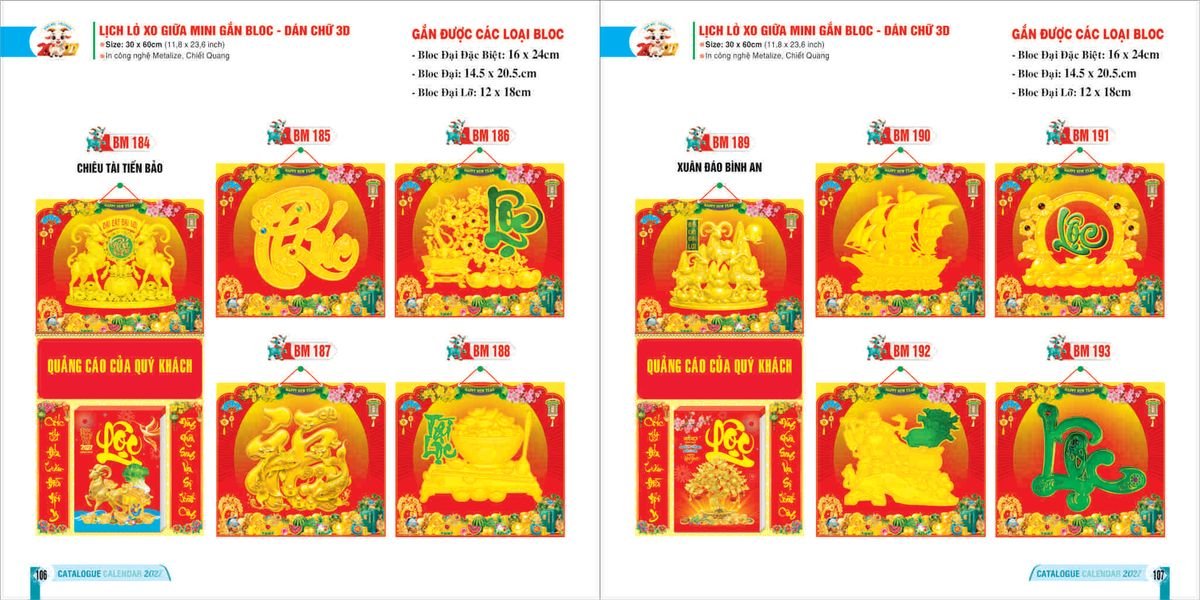 Lịch Bloc 2027 Bình Minh BM53 Tổng Kho Phân Phối Chiết Khấu Sâu 48% Lịch Bloc 2027 Bình Minh BM53 Tổng Kho Phân Phối Chiết Khấu Sâu 48%
