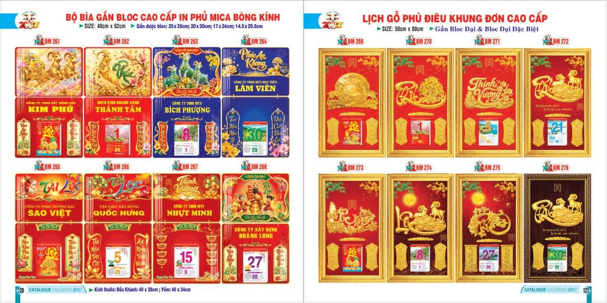 Lịch Bloc 2027 BM60 Tổng Kho Phân Phối Chiết Khấu Sâu 48%