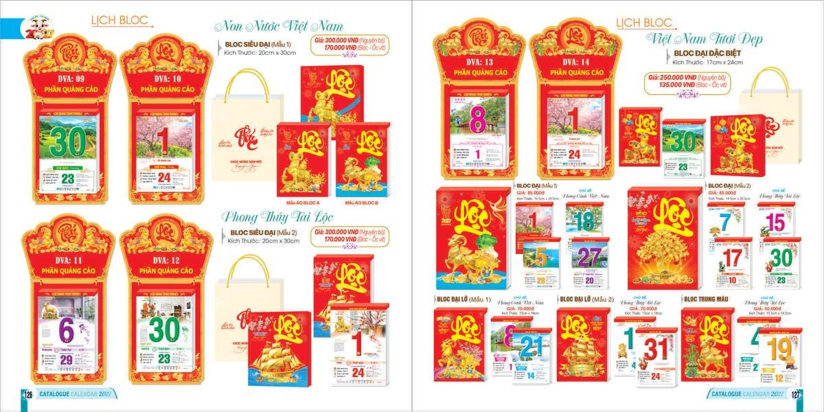Lịch Bloc 2027 BM63 Tổng Kho Phân Phối Chiết Khấu Sâu 48%