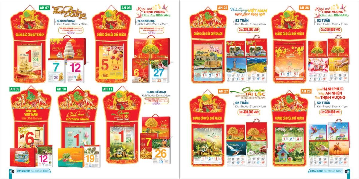 Lịch Bloc 2027 BM65 Tổng Kho Phân Phối Chiết Khấu Sâu 48%
