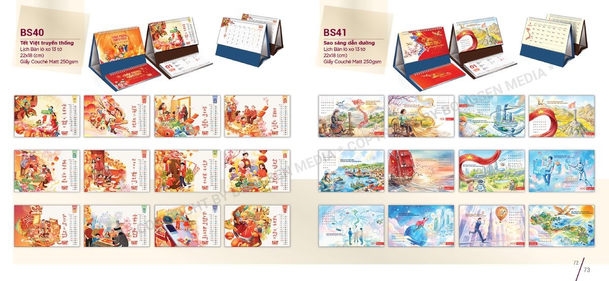 Lịch Để Bàn Nghệ Thuật 2027 Bông Sen BS37 Tổng Kho Phân Phối Chiết Khấu Sâu 48%