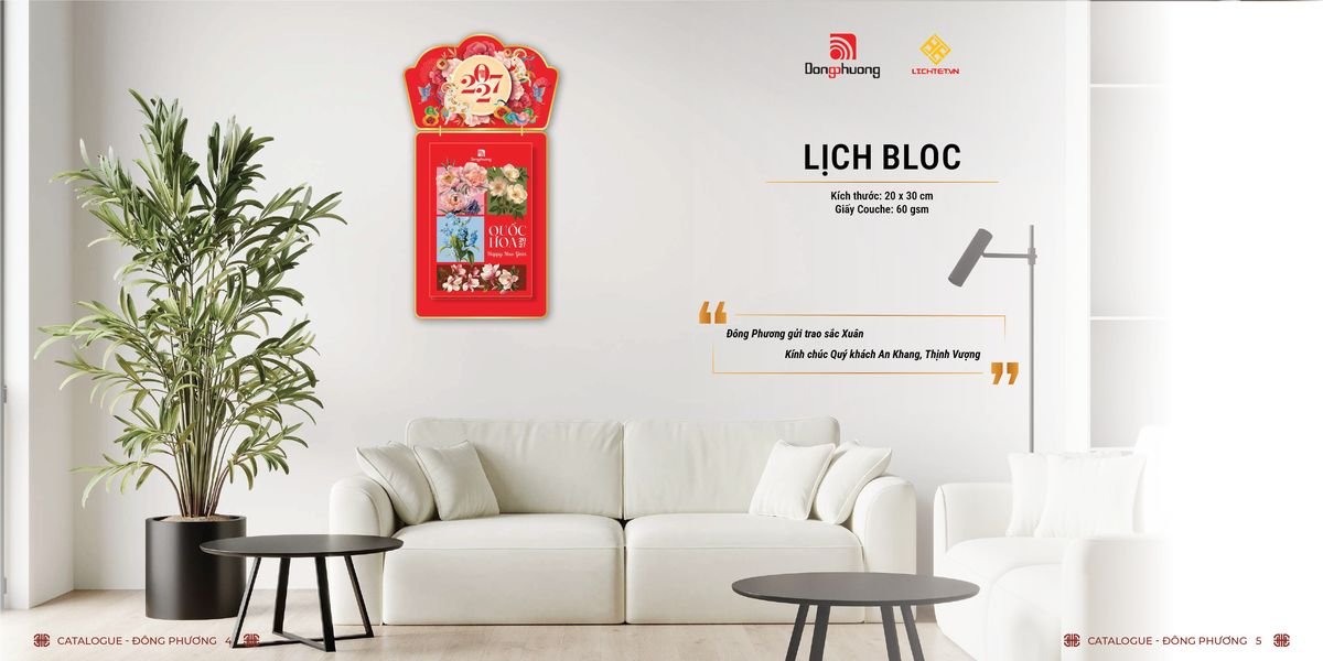 Lịch Bloc Đông Phương 2027 DP01 Tổng Kho Phân Phối Chiết Khấu Sâu 48%