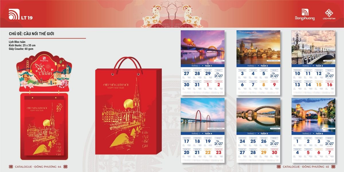 Lịch Bloc Đông Phương 2027 DP21 Tổng Kho Phân Phối Chiết Khấu Sâu 48%