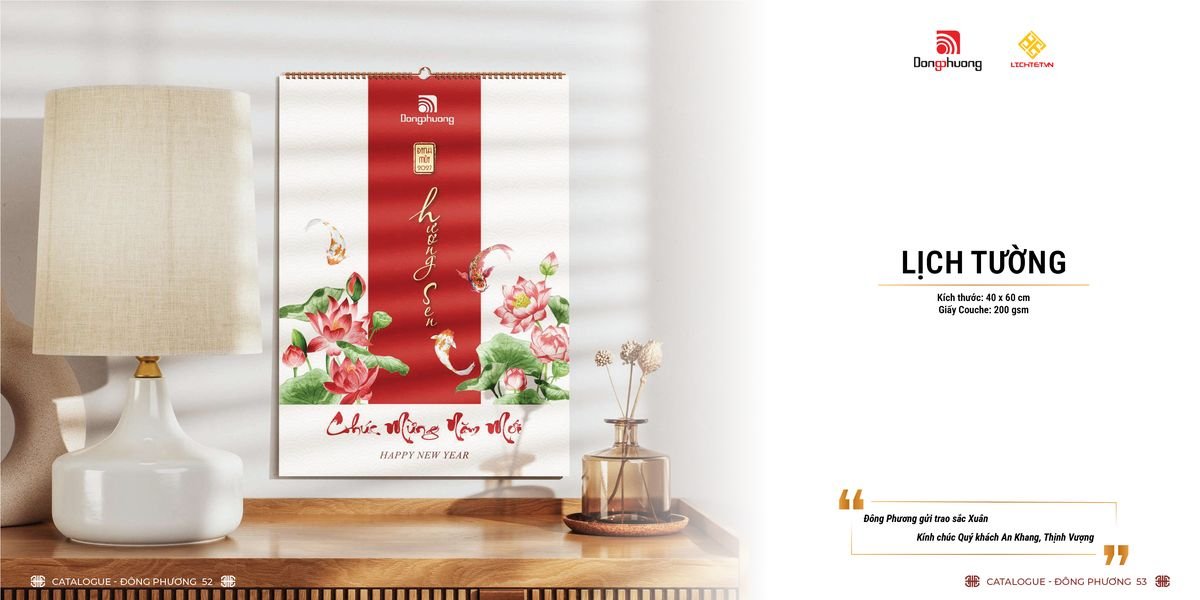 Lịch Bloc Đông Phương 2027 DP25 Tổng Kho Phân Phối Chiết Khấu Sâu 48%