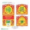 Lịch Treo Tường Lò Xo 2027 HBT Mẫu HBT132 (37 x 68cm) Tổng Kho Phân Phối Chiết Khấu Sâu 48% in logo doanh nghiệp quà tặng Tết tại Tổng Kho Quà Tặng 999