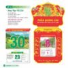 Lịch Bloc Đại Đặc Biệt 2027 HBT Mẫu HBT165 - Lộc Xuân (17 x 24cm) Tổng Kho Phân Phối Chiết Khấu Sâu 48% in logo doanh nghiệp quà tặng Tết tại Tổng Kho Quà Tặng 999