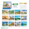 Lịch Để Bàn 2027 HBT Mẫu HBT40 (19 x 21cm) Tổng Kho Phân Phối Chiết Khấu Sâu 48% in logo doanh nghiệp quà tặng Tết tại Tổng Kho Quà Tặng 999