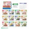 Lịch Để Bàn 2027 HBT Mẫu HBT43 (19 x 21cm) Tổng Kho Phân Phối Chiết Khấu Sâu 48% in logo doanh nghiệp quà tặng Tết tại Tổng Kho Quà Tặng 999