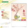 Lịch Treo Tường 2027 HT Mẫu HT43 (40 x 60cm) Tổng Kho Phân Phối Chiết Khấu Sâu 48% in logo doanh nghiệp quà tặng Tết tại Tổng Kho Quà Tặng 999