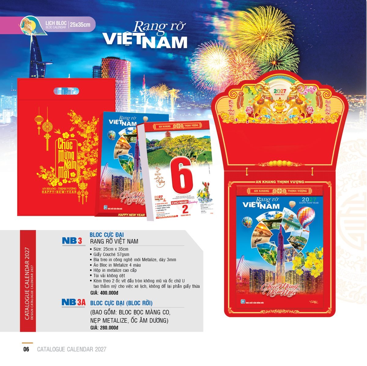 Lịch Bìa Treo 2027 NB Mẫu NB3A (25 x 35cm) Tổng Kho Phân Phối Chiết Khấu Sâu 48% Lịch Bìa Treo 2027 NB Mẫu NB3A (25 x 35cm) Tổng Kho Phân Phối Chiết Khấu Sâu 48% in logo doanh nghiệp quà tặng Tết tại Tổng Kho Quà Tặng 999
