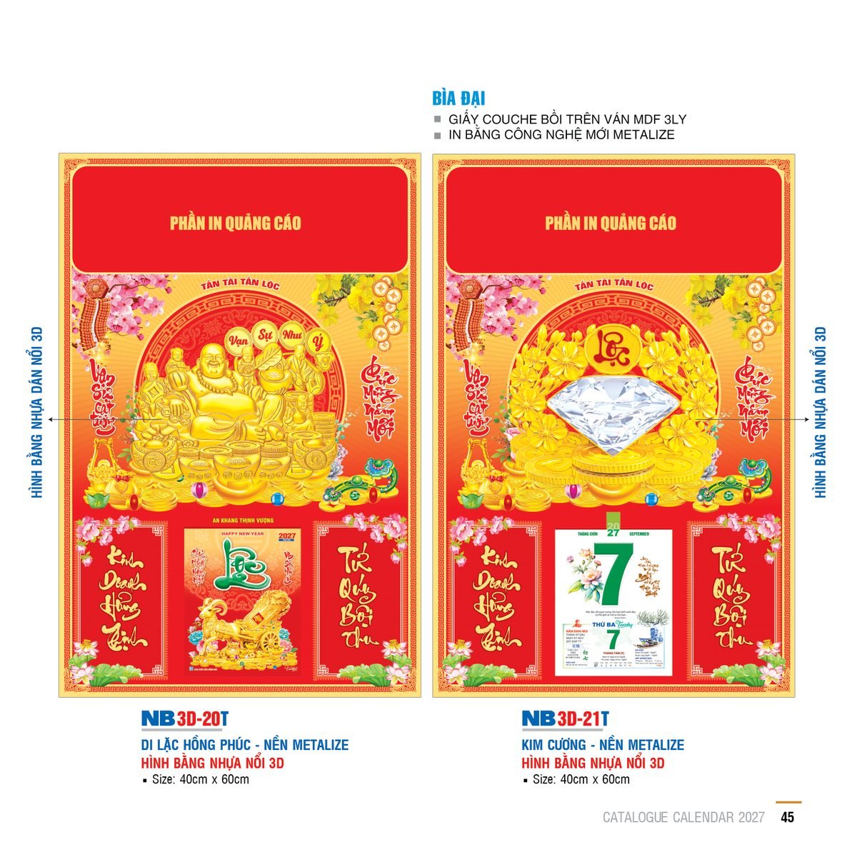 Lịch Bìa Treo 2027 NB Mẫu NB3D20T (29 x 41 cm) Tổng Kho Phân Phối Chiết Khấu Sâu 48% Lịch Bìa Treo 2027 NB Mẫu NB3D20T (29 x 41 cm) Tổng Kho Phân Phối Chiết Khấu Sâu 48% in logo doanh nghiệp quà tặng Tết tại Tổng Kho Quà Tặng 999