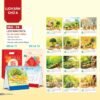 Lịch Bàn Chữ A 2027 NHA Mẫu NHA94 (17 x 19cm) Tổng Kho Phân Phối Chiết Khấu Sâu 48% in logo doanh nghiệp quà tặng Tết tại Tổng Kho Quà Tặng 999