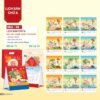 Lịch Bàn Chữ A 2027 NHA Mẫu NHA98 (17 x 19cm) Tổng Kho Phân Phối Chiết Khấu Sâu 48% in logo doanh nghiệp quà tặng Tết tại Tổng Kho Quà Tặng 999