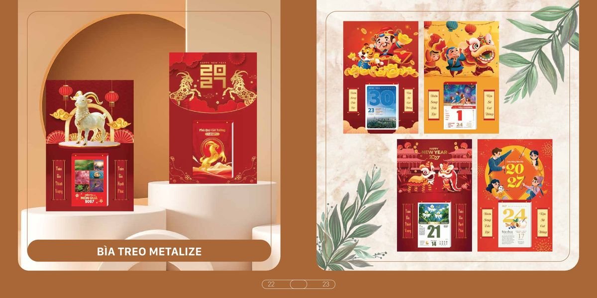 Lịch Bloc Cao Cấp Song Hạnh 2027 SH06 Tổng Kho Phân Phối Chiết Khấu Sâu 48%