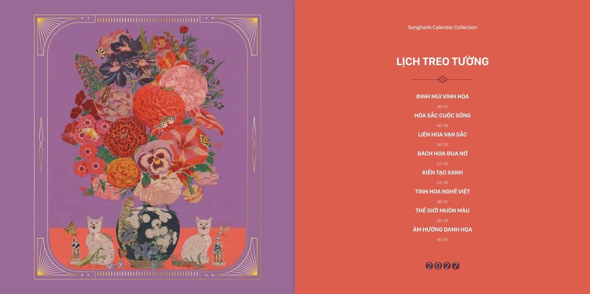 Lịch Bloc Cao Cấp Song Hạnh 2027 SH17 Tổng Kho Phân Phối Chiết Khấu Sâu 48%