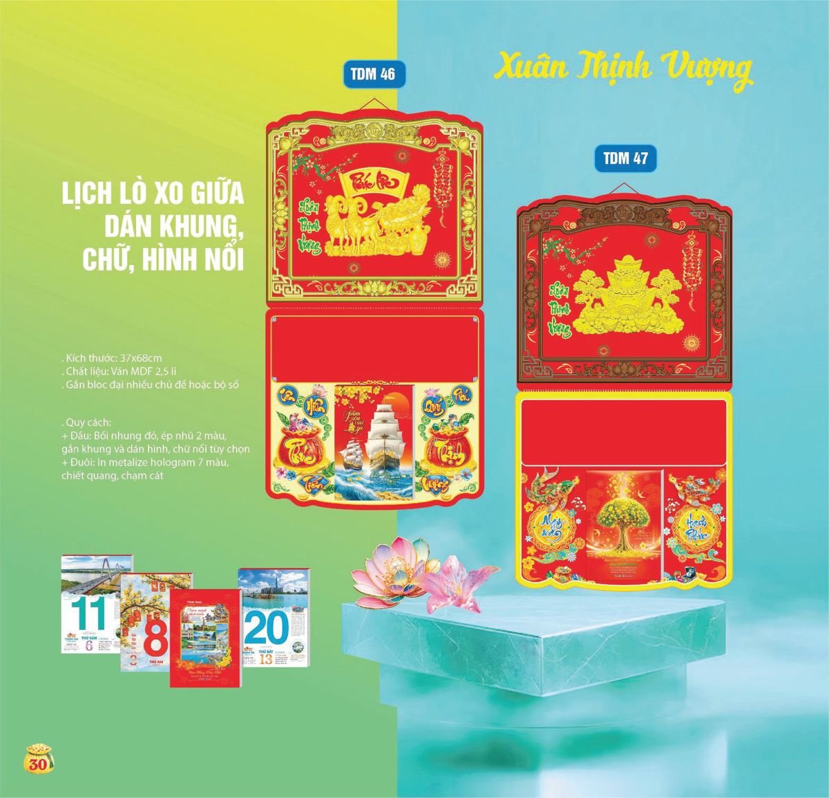 Lịch Bloc Siêu Cực Đại 2027 TDM TDM27 Tổng Kho Phân Phối Chiết Khấu Sâu 48%