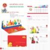 Lịch Để Bàn 2027 TD Mẫu TD45 (14 x 24cm) Tổng Kho Phân Phối Chiết Khấu Sâu 48% in logo doanh nghiệp quà tặng Tết tại Tổng Kho Quà Tặng 999