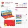 Lịch Để Bàn 2027 TD Mẫu TD48 (14 x 24cm) Tổng Kho Phân Phối Chiết Khấu Sâu 48% in logo doanh nghiệp quà tặng Tết tại Tổng Kho Quà Tặng 999