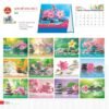 Lịch Bàn Chữ A 2027 TD Mẫu TD54 (19 x 19cm) Tổng Kho Phân Phối Chiết Khấu Sâu 48% in logo doanh nghiệp quà tặng Tết tại Tổng Kho Quà Tặng 999