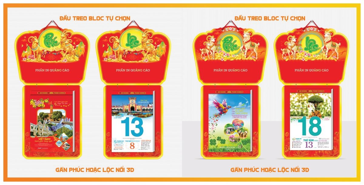 Lịch Bloc TPN 2027 TPNBLOC28 Tổng Kho Phân Phối Chiết Khấu Sâu 48%