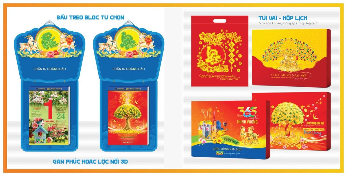 Lịch Bloc TPN 2027 TPNBLOC30 Tổng Kho Phân Phối Chiết Khấu Sâu 48%