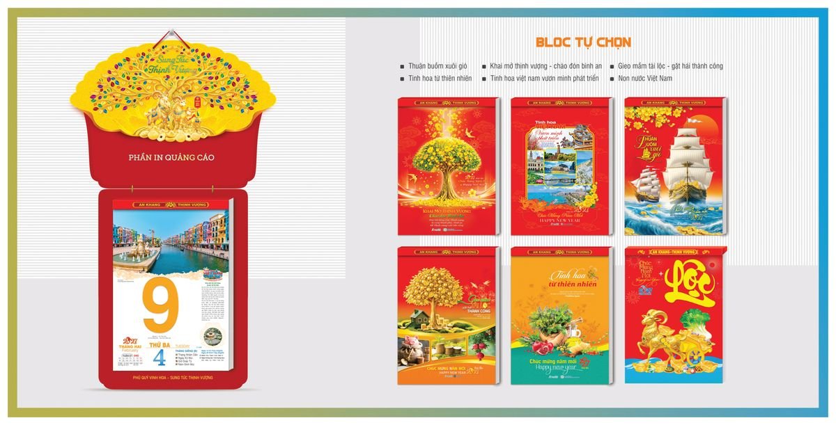 Lịch Bloc Tân Phương Nam 2027 TPNBLOC48 Tổng Kho Phân Phối Chiết Khấu Sâu 48%