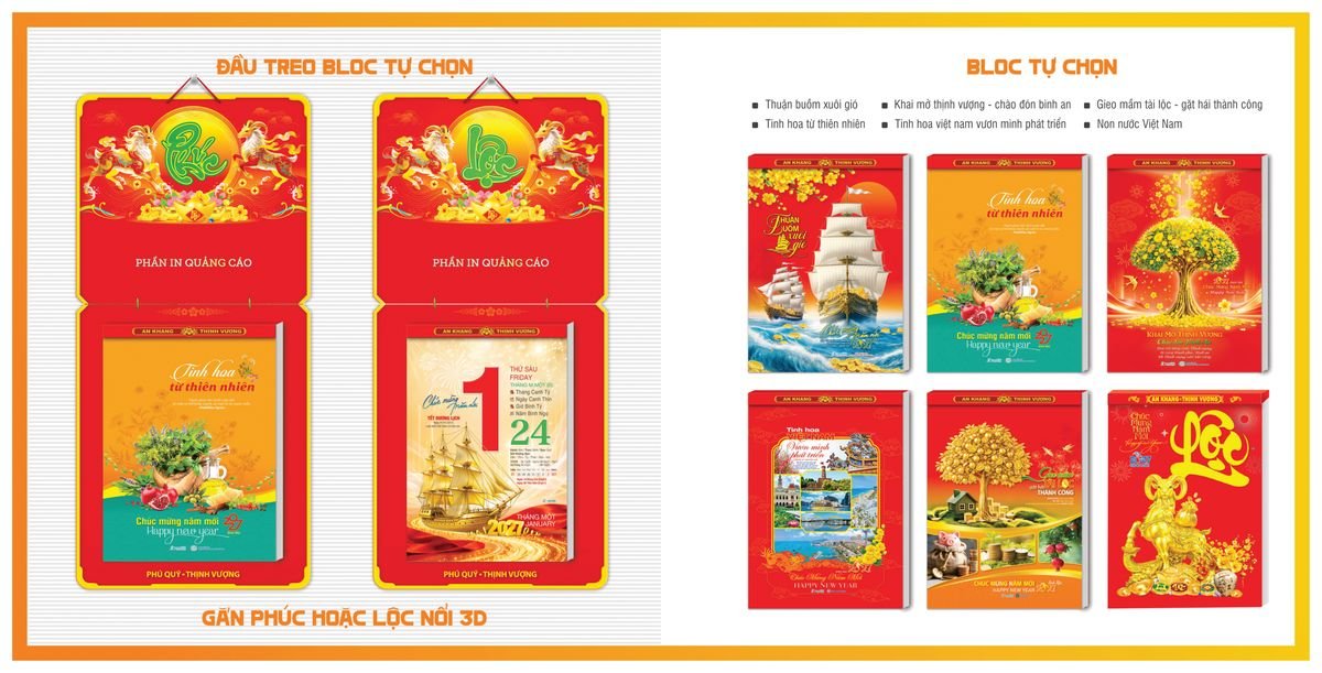 Lịch Bloc Tân Phương Nam 2027 TPNBLOC50 Tổng Kho Phân Phối Chiết Khấu Sâu 48%