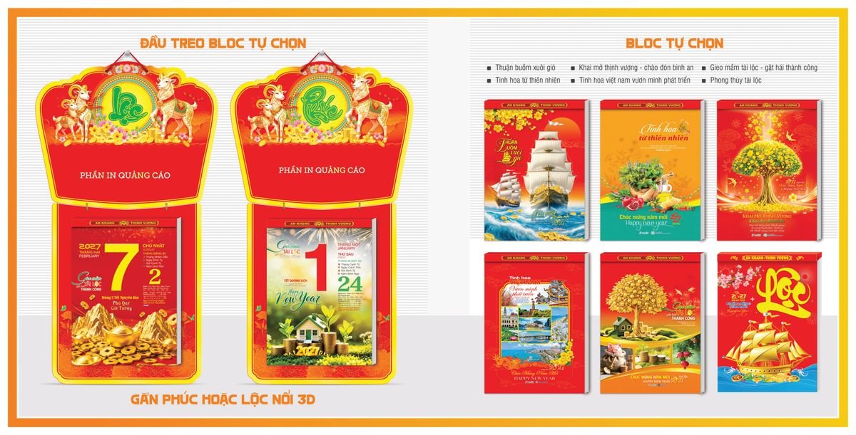 Lịch Bloc Tân Phương Nam 2027 TPNBLOC51 Tổng Kho Phân Phối Chiết Khấu Sâu 48%