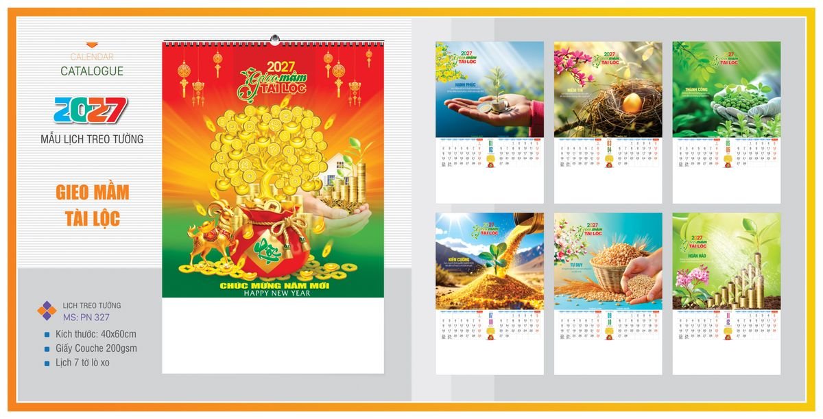 Lịch 7 Tờ Lò Xo TPNLX17 Tổng Kho Phân Phối Chiết Khấu Sâu 48% Lịch 7 Tờ Lò Xo TPNLX17 Tổng Kho Phân Phối Chiết Khấu Sâu 48%