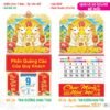 Lịch Treo Tường Lò Xo 2027 TS Mẫu TS-10 (37 x 70 cm) Tổng Kho Phân Phối Chiết Khấu Sâu 48%