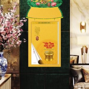 Lịch Bloc 2027 VHVN Mẫu VHVN 02 (29 x 41 cm) Tổng Kho Phân Phối Chiết Khấu Sâu 48% in logo - Quà Tặng 999